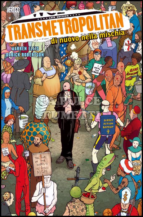 VERTIGO CLASSIC # 1 - TRANSMETROPOLITAN 1: DI NUOVO NELLA MISCHIA - 2A RISTAMPA - VARIANT COVER
